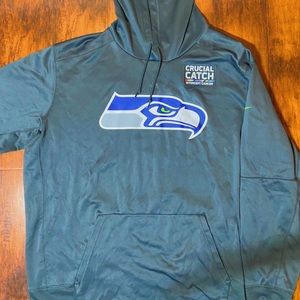 GREY SEAHAWKS SWEATER!!